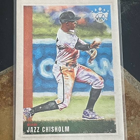 (9) Jazz Chisholm Jr Cards 22', 23', 24' Flordia Marlins MLB - Picture 10 of 10